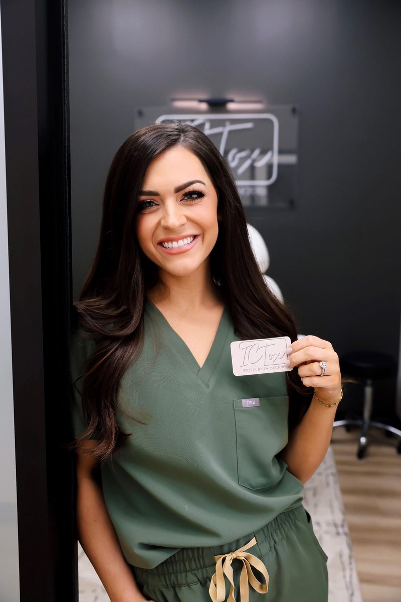 Paige Johnston RN — founder of ICT Tox, Wichita's dedicated Botox specialist